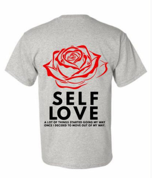 SELF LOVE "A LOT" T-Shirt (Grey)