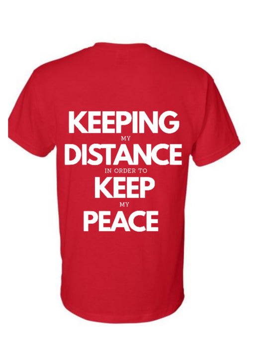 Keeping PEACE T-Shirt (Red)