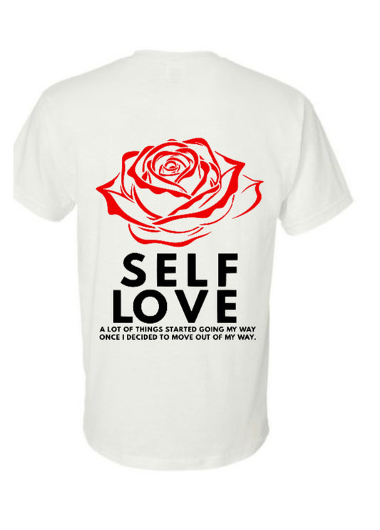 SELF LOVE "A LOT" T-Shirt (White)