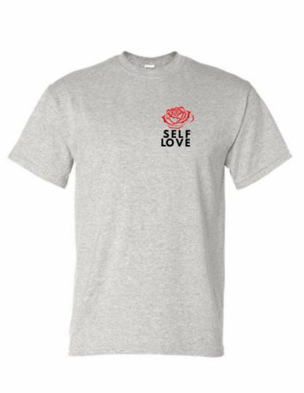 SELF LOVE "A LOT" T-Shirt (Grey)