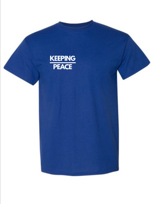 Keeping PEACE T-Shirt (Blue)