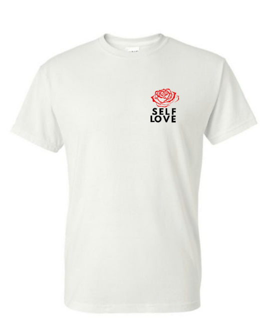 SELF LOVE "A LOT" T-Shirt (White)